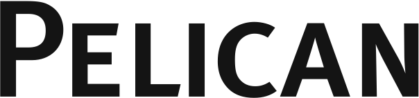 Pelican wordmark